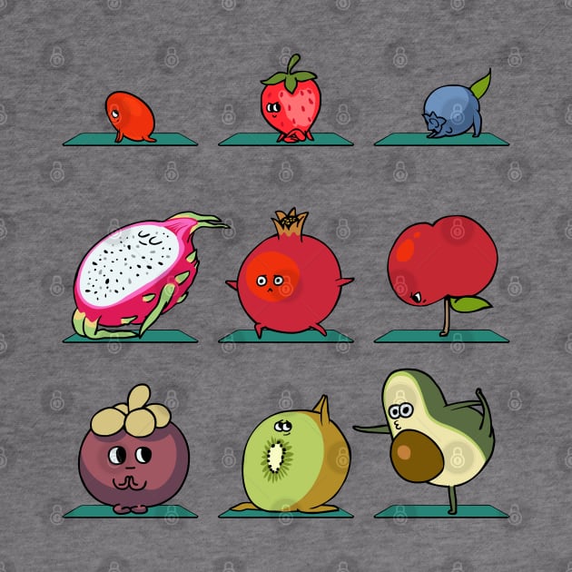 Super Fruits Yoga by huebucket